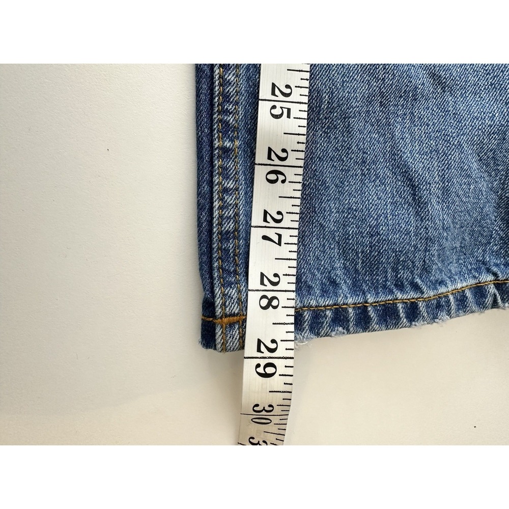 RE/DONE Straight Jeans Womens 24 (28x29) Blue Button Fly Denim Classic - Picture 9 of 9
